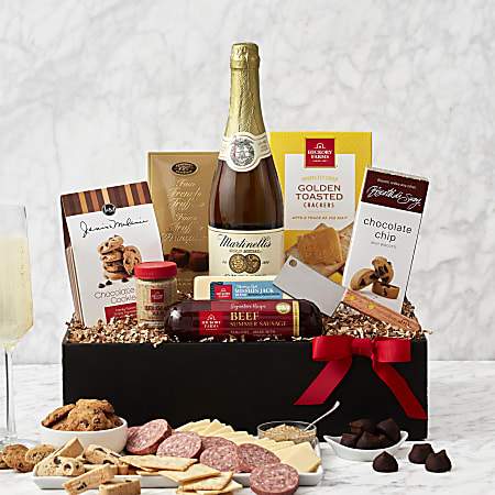 Givens Sparkling Cider & Snacks Gift Box