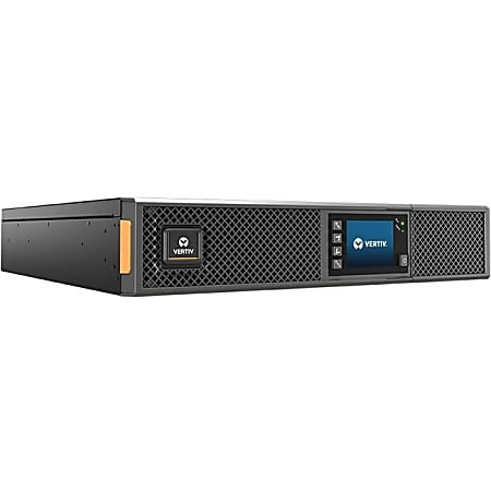 Vertiv Liebert GXT5 UPS - 3000VA/3000W 230V | Online Rack Tower Energy Star - Double Conversion| 2U| Optional RDU101 Card| Color/Graphic LCD| 3-Year Warranty