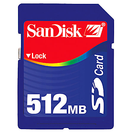 SanDisk® Secure Digital™ Memory Card, 512MB