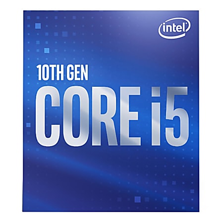 Intel Core i5 (10th Gen) i5-10500 Hexa-core (6 Core) 3.10 GHz Processor - Retail Pack - 12 MB L3 Cache - 64-bit Processing - 4.50 GHz Overclocking Speed - 14 nm - Socket LGA-1200 - UHD Graphics 630 Graphics - 65 W - 12 Threads