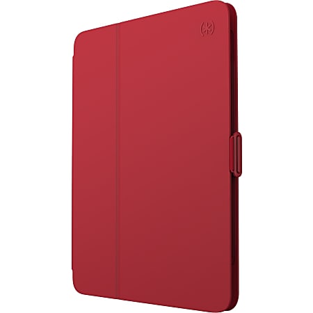 Speck Balance FOLIO Carrying Case (Folio) for 11" Apple iPad Pro (2018) Tablet - Heartrate Red