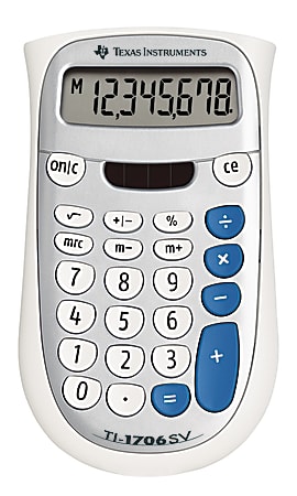 Texas Instruments® TI-1706SV Display Calculator