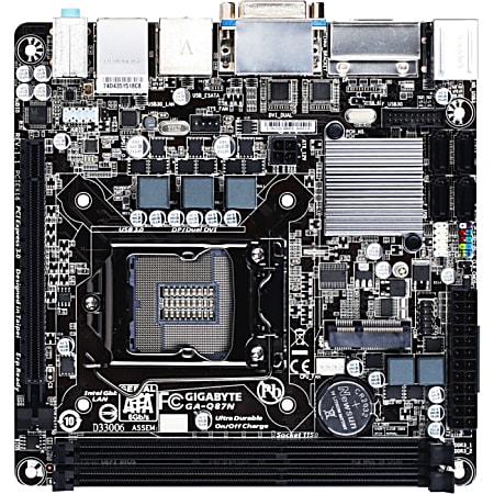 Gigabyte Ultra Durable 4 Plus GA-Q87N Desktop Motherboard - Intel Q87 Express Chipset - Socket H3 LGA-1150