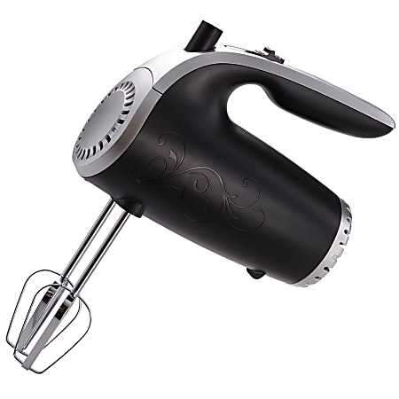 Cuisinart Power Advantage 5 Speed Hand Mixer Black - Office Depot