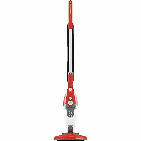 Dirt Devil SimpliStik Plus 3-in-1 Corded Vacuum - 20.29 fl oz - Bagless - Filter - 10" Cleaning Width - Hard Floor, Carpet - 18 ft Cable Length - AC Supply - 2 A - Red