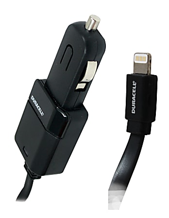Duracell® Car Charger For Apple Lightning Devices