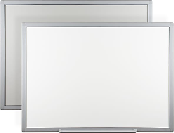 Best Rite OneBoard® Interactive Whiteboard, 48" x 67.5" x 1.25", Porcelain Steel