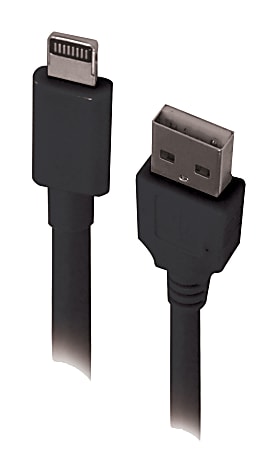 Duracell® Sync And Charge 2.1 Amp USB Cable For Apple® iPhone® 6/6 Plus, Black