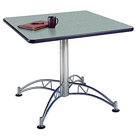 OFM Multipurpose 36" Square Table, Gray Nebula