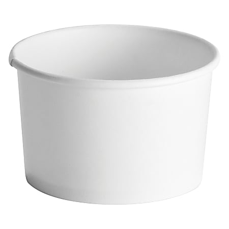 Chinet® Squat Paper Food Containers, 8 - 10 Oz, Streetside, 50 Containers Per Pack, Carton Of 20 Packs