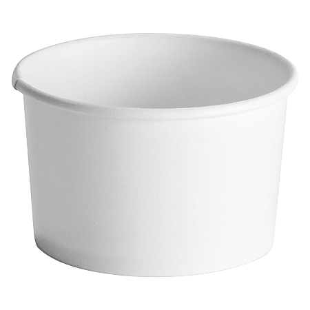 Chinet® Squat Paper Food Containers, 8 - 10 Oz, Streetside, 50 Containers Per Pack, Carton Of 20 Packs