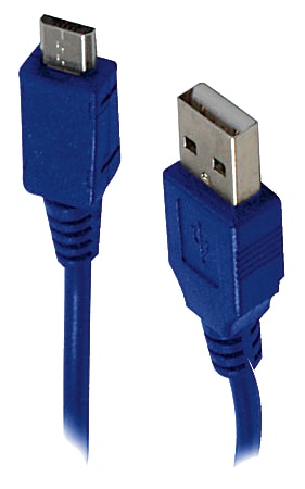 Duracell® Sync & Charge USB Cable, Blue