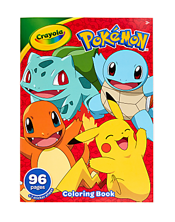 Crayola&reg; Pokemon Coloring Book