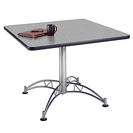 OFM Multipurpose 42" Square Table, Gray Nebula