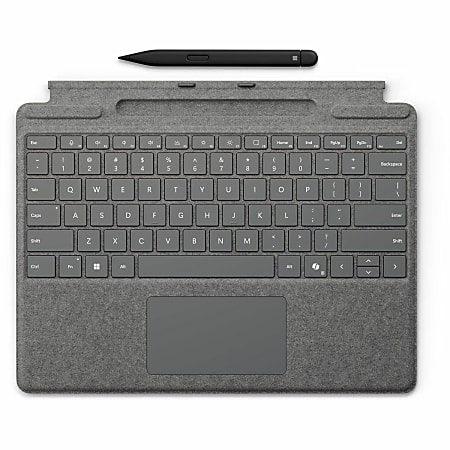 Microsoft Surface Pro Keyboard with SlimPen - Platinum