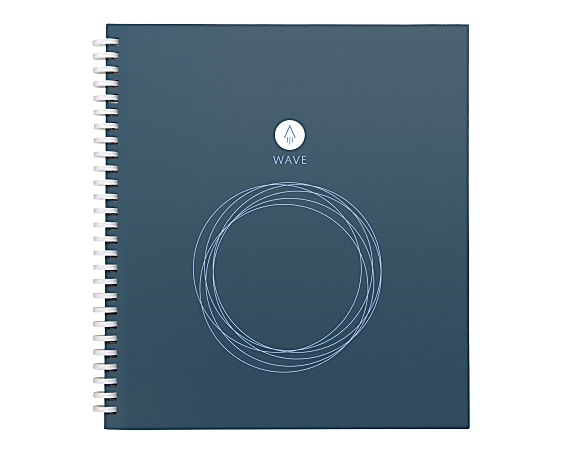 Rocketbook Wave Smart Reusable Standard Size Notebook 8 12 x 9 12