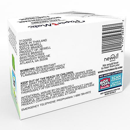 Liquid paper correction fluid sds top