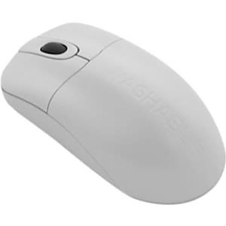 Seal Shield Silver Storm Wireless Medical Mouse - AES128 Encryption - Optical - Wireless - Radio Frequency - 2.40 GHz - White - USB - 1000 dpi - Scroll Wheel - 2 Button(s)