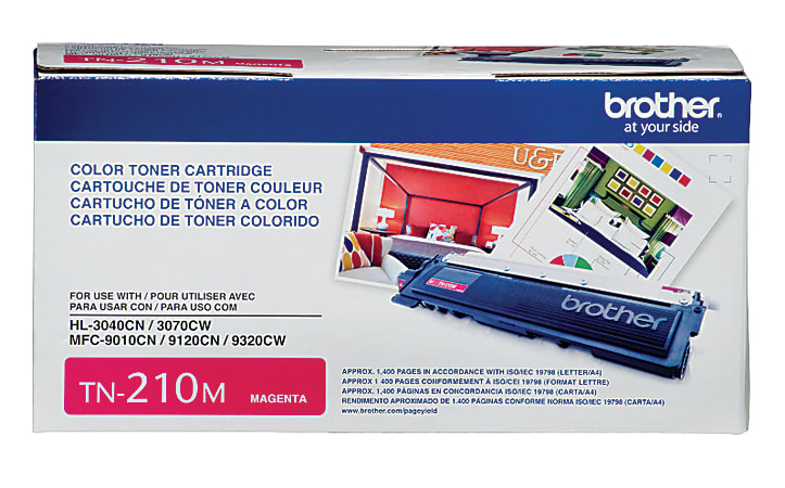 Brother® TN-210 Magenta Toner Cartridge, TN-210M