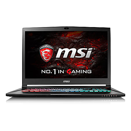 MSI GS73VR STEALTH PRO 4K-016 17.3" 4K UHD Thin and Light Gaming Laptop Intel Core i7-6700HQ GTX1060 16GB DDR4 512GB SSD +1TB TB3 Win10 VR Ready