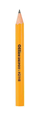 Office Depot Brand Golf Pencils Presharpened 2 Lead Medium Pack of
