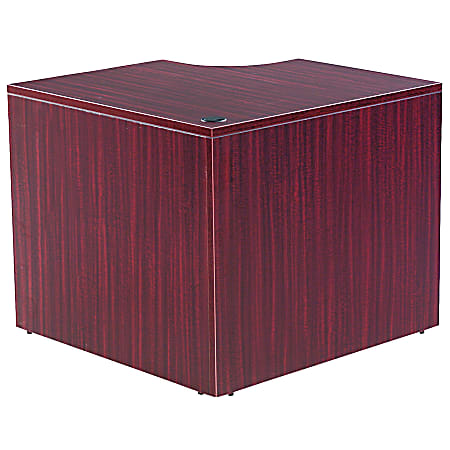 Alera® Valencia Series Corner Desk Shell, 29 1/2"H x 36"W x 36"D, Mahogany