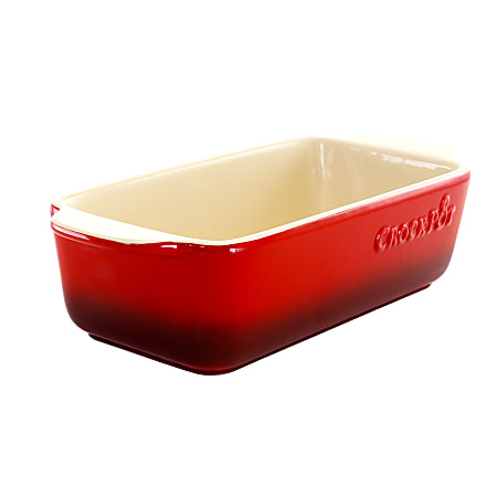 Crock-Pot Artisan 1.25-Quart Stoneware Bake Pan, Red