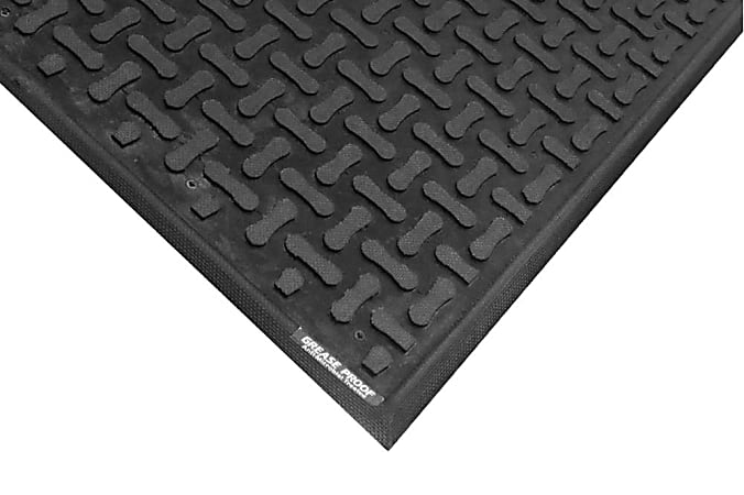 M+A Matting Comfort Scrape Mat, 4' x 6', Black