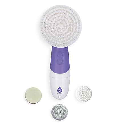 Pursonic Waterproof Facial Cleansing Brush in Purple