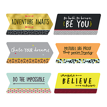 Carson Dellosa Aim High Make Your Mark Bulletin Board Set Multicolor ...