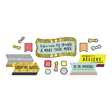 Carson Dellosa Aim High Make Your Mark Bulletin Board Set Multicolor ...