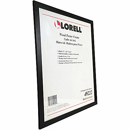 Lorell Solid Wood Poster Frame - 22 Lorell Solid Wood Poster Frame - 22