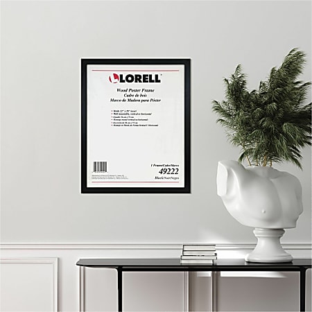 Lorell Solid Wood Poster Frame - 22 Lorell Solid Wood Poster Frame - 22