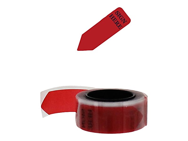 Redi Tag Flag refills 720 sheets 6 x 120 red - Office Depot
