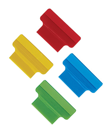 Office Depot® Brand Self-Adhesive Tabs With Printable Inserts, 1", Assorted Colors, Pack Of 25