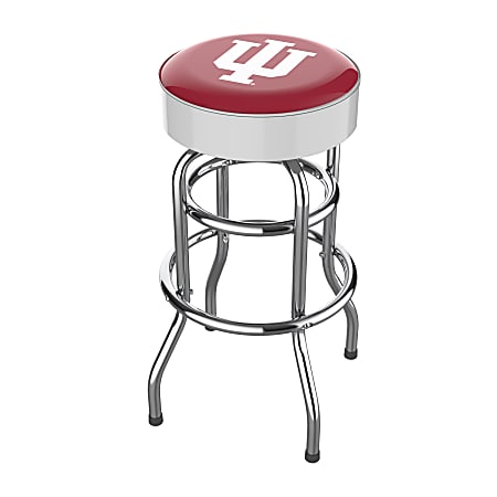 Imperial NCAA Backless Swivel Bar Stool, Indiana University