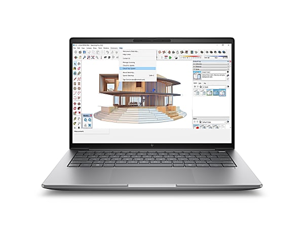 HP ZBook 8 G1i 14" Touchscreen Mobile Workstation, WUXGA, Intel Core Ultra 7 255H, 16 GB, 512 GB SSD, English Keyboard, Meteor Silver, BX7T4UTABA