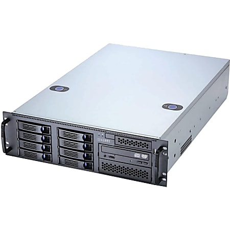 Chenbro 3U General Purpose Server Chassis - Rack-mountable - Black - Steel, Acrylonitrile Butadiene Styrene (ABS) - 3U - 12 x Bay - 4 x 3.15" x Fan(s) Installed - 2 x 620 W - Power Supply Installed - SSI EEB Motherboard Supported - 29.10 lb - 6 x Fan(s)