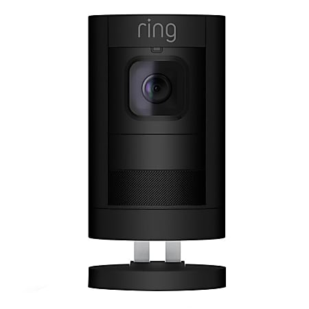 Ring Wireless HD Indoor/Outdoor Battery-Powered Stick Up Cam, Black, 8SS1S8-BEN0