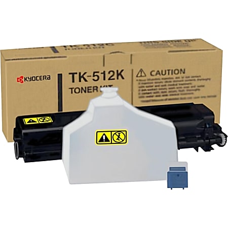 Kyocera TK-512K Original Toner Cartridge - Laser - 8000 Pages - Black