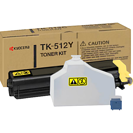 Kyocera TK 512Y - Yellow - original - toner cartridge - for FS-C5020DN, C5020DTN, C5020HDN, C5020N, C5030DN, C5030DTN, C5030HDN, C5030N