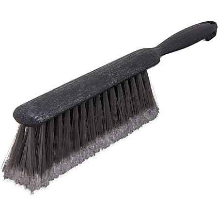 Carlisle Flo-Pac® Counter/Bench Brushes With Polypropylene Brushes, 8", Gray, Pack Of 12 Brushes