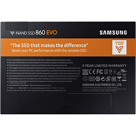 Samsung 860 evo online total bytes written