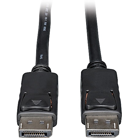 Eaton Tripp Lite Series DisplayPort Cable with Latches (M/M) 100 ft. (30.5 m) - DisplayPort cable - DisplayPort (M) to DisplayPort (M) - P580100