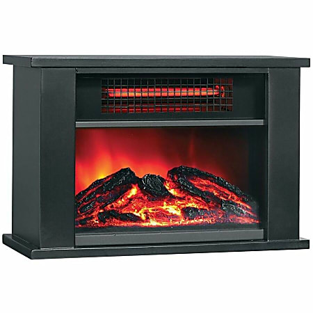 Lifesmart HT1287 Radiative Heater - Infrared/Quartz - Electric - 1x Heat Settings - 1000 W - 120 V AC - HT1287