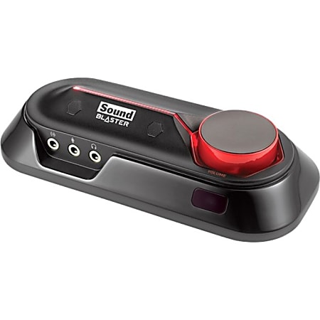 Sound Blaster Sound Blaster Omni Surround 5.1 Sound Card - 5.1 Sound Channels - External - USB 2.0 - 100 dB - 1 x Number of Microphone Ports - 1 x Number of Audio Line In - 1 x Number of Headphone Ports - 2 x Number of Audio Line Out