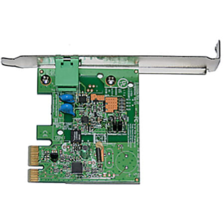 Zoom 3037 Data/Fax Modem - PCI Express - 56 kbit/s - ITU-T V.92, ITU-T V.90, ITU-T V.34 Modulation - 14.4 kbit/s Fax Transmission Data Rate