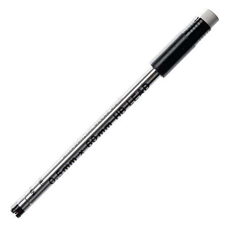 Cross® Lead & Eraser Refill, 0.5 mm Leads/Eraser, Tube Of 12 Leads, 1 Eraser