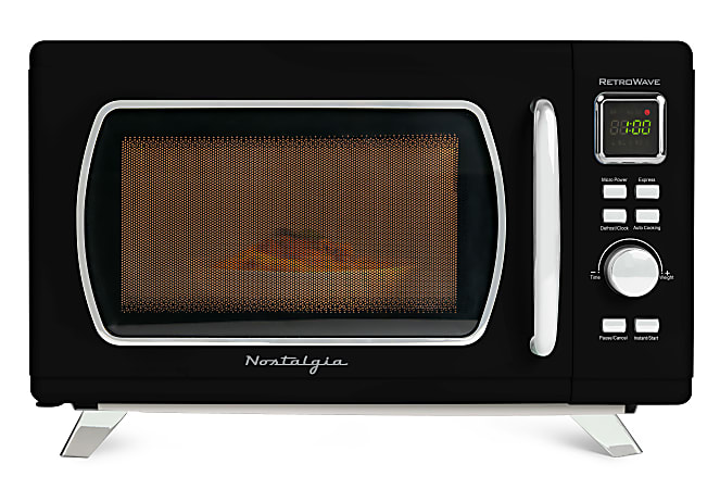 Nostalgia microwave black outlet