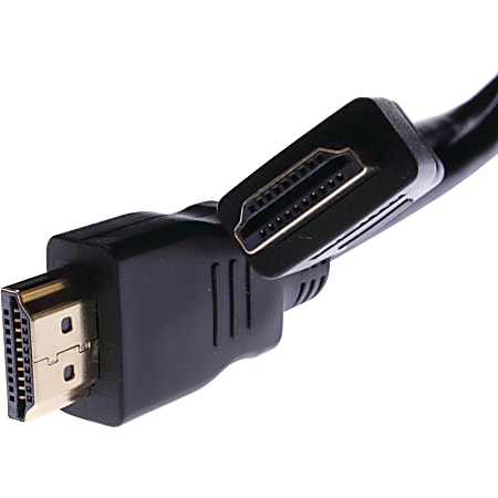 Unirise HDMI A/V Cable - 75 ft HDMI A/V Cable for Audio/Video Device - HDMI (Type A) Male Digital Audio/Video - HDMI (Type A) Digital Audio/Video - Shielding - Gold Plated Connector - Black